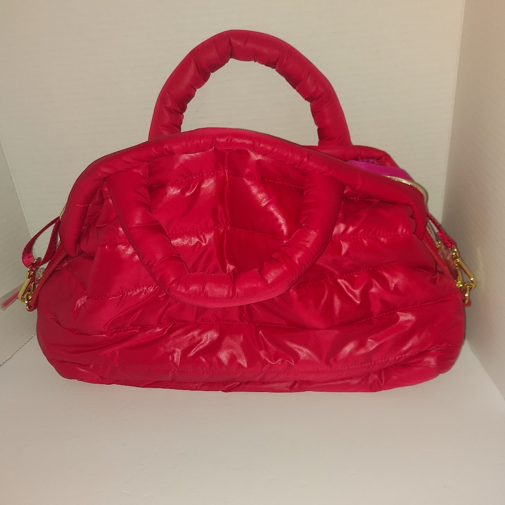 Vibrant Red Women's Shoulder Bag
